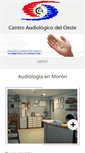 Mobile Screenshot of centroaudiologicodeloeste.com